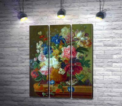 Модульна картина "Квіти в вазі (Flowers in a Vase)"