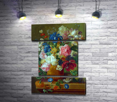 Модульна картина "Квіти в вазі (Flowers in a Vase)"