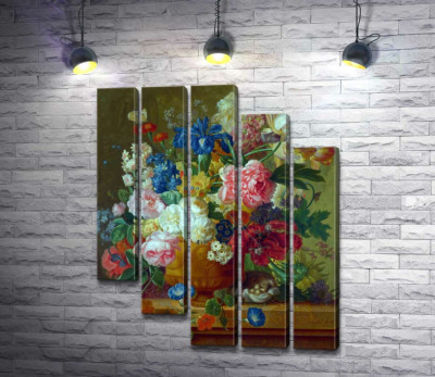 Модульна картина "Квіти в вазі (Flowers in a Vase)"