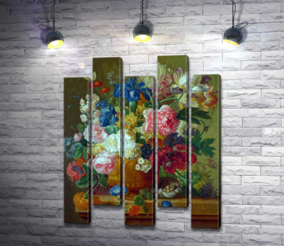 Модульна картина "Квіти в вазі (Flowers in a Vase)"