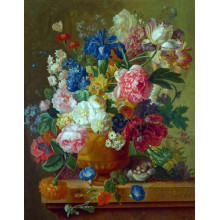 Квіти в вазі (Flowers in a Vase) - Пауль Теодор ван Брюссель (Paul Theodor van Brussel)