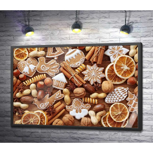 Різдвяні пахощі: імбирне печиво, цитруси, кориця та горіхи