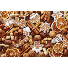 Рождественские ароматы: имбирное печенье, цитрусы, корица и орехи