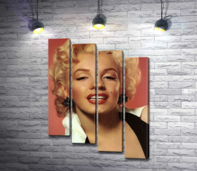 Модульная картина "Мэрилин Монро (Marilyn Monroe) позирует для первого номера журнала Playboy"