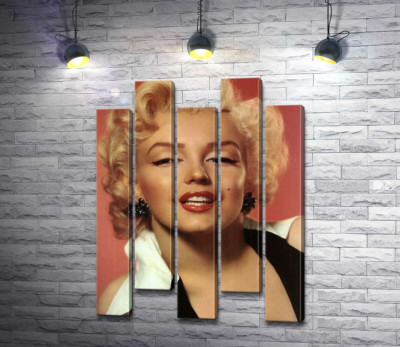 Модульна картина "Мерiлін Монро (Marilyn Monroe) позує для першого номеру журналу Playboy "