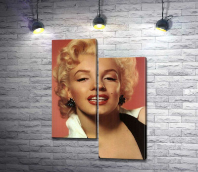 Модульна картина "Мерiлін Монро (Marilyn Monroe) позує для першого номеру журналу Playboy "