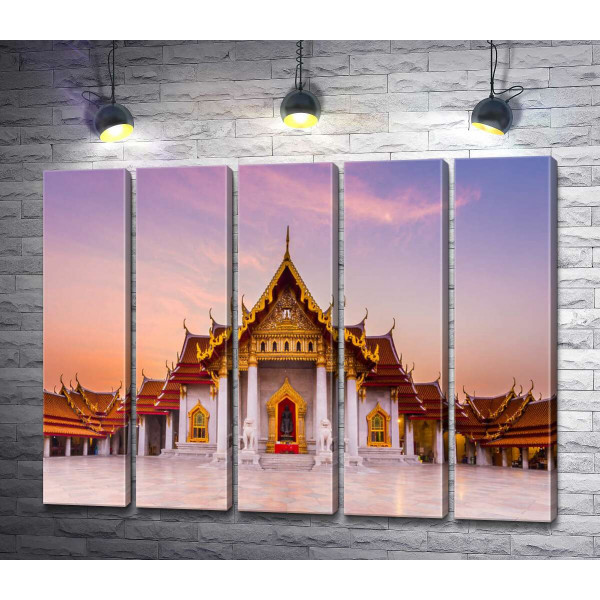 Довершение тайской архитектуры – буддийский храм Ват Бенчамабопхит (Wat Benchamabophit)