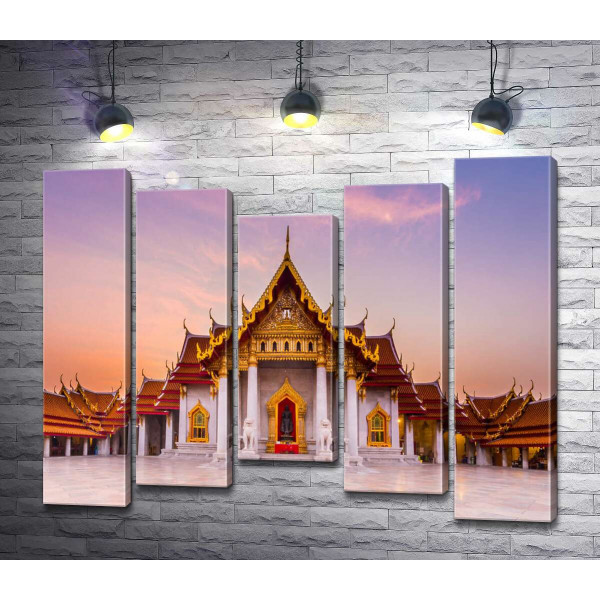 Довершение тайской архитектуры – буддийский храм Ват Бенчамабопхит (Wat Benchamabophit)