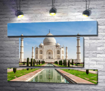 Білосніжна перлина індійської культури мавзолей Тадж Махал (Taj Mahal)