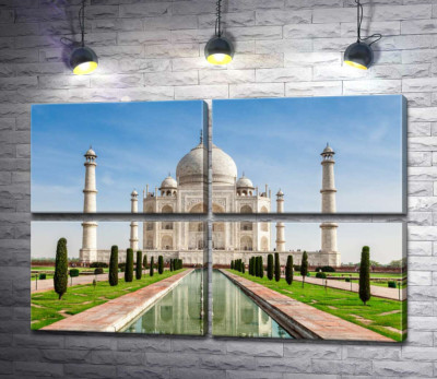 Білосніжна перлина індійської культури мавзолей Тадж Махал (Taj Mahal)