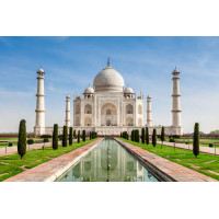 Білосніжна перлина індійської культури мавзолей Тадж Махал (Taj Mahal)