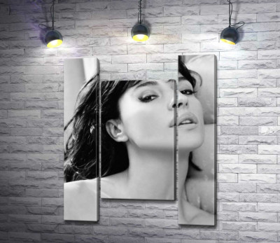 Модульна картина "Відвертий погляд Моніки Беллуччі (Monica Bellucci)"