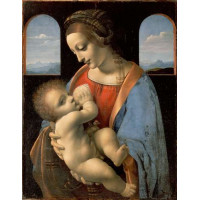 Мадонна Литта (Madonna Litta) – Леонардо да Винчи (Leonardo da Vinci)