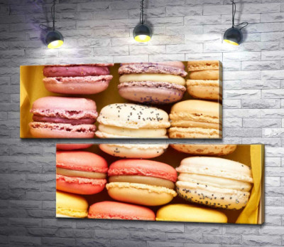 Нежные макароны в подарочной коробке