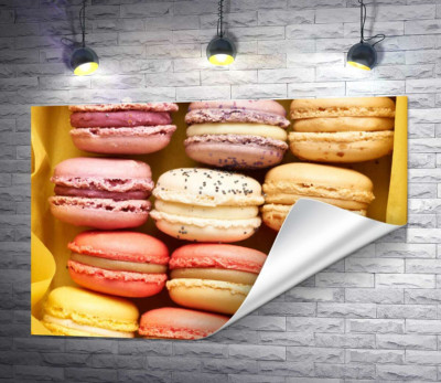 Нежные макароны в подарочной коробке
