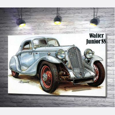 Зірка 30-х років автомобіль Walter Junior SS
