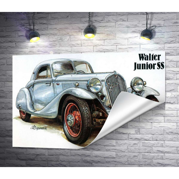 Зірка 30-х років автомобіль Walter Junior SS