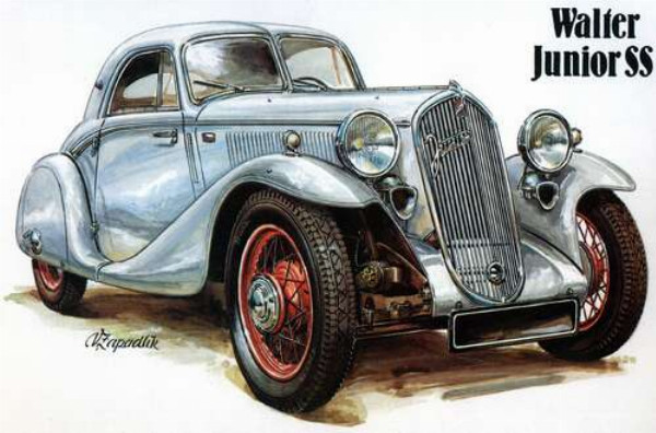 Зірка 30-х років автомобіль Walter Junior SS