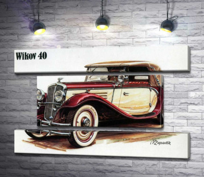 Чеський ретро-автомобіль Wikov 40