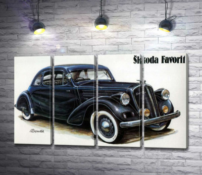 Компактний автомобіль Skoda Favorit