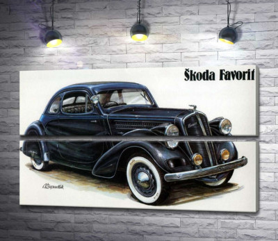 Компактний автомобіль Skoda Favorit