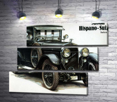 Первый автомобиль компании Skoda Hispano-Suiza
