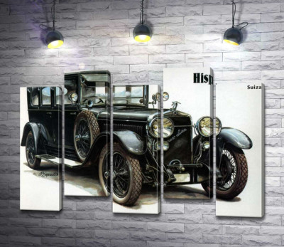 Перший автомобіль компанії Skoda Hispano-Suiza