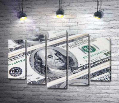 Портрет Бенжамина Франклина (Benjamin Franklin) на 100 долларах