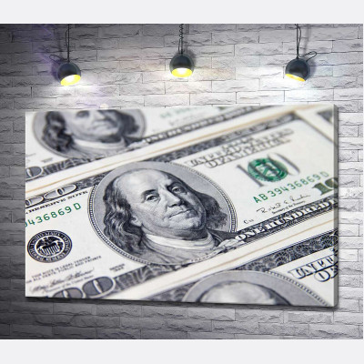 Портрет Бенжамина Франклина (Benjamin Franklin) на 100 долларах