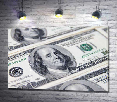Портрет Бенжамина Франклина (Benjamin Franklin) на 100 долларах