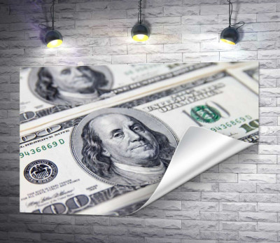 Портрет Бенжамина Франклина (Benjamin Franklin) на 100 долларах