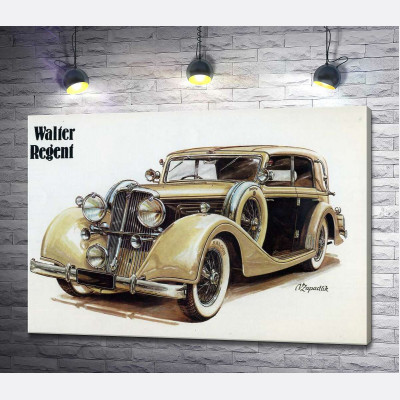 Кремовий блиск автомобіля Walter Regent