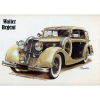 Кремовый блеск автомобиля Walter Regent