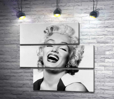Модульна картина "Легендарна посмішка Мерелін Монро (Marilyn Monroe)"