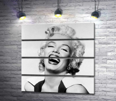 Модульная картина "Легендарная улыбка Мэрилин Монро (Marilyn Monroe)"