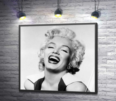 Постер "Легендарна посмішка Мерелін Монро (Marilyn Monroe)"