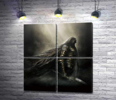 Воїн із відеогри "Dark Souls"