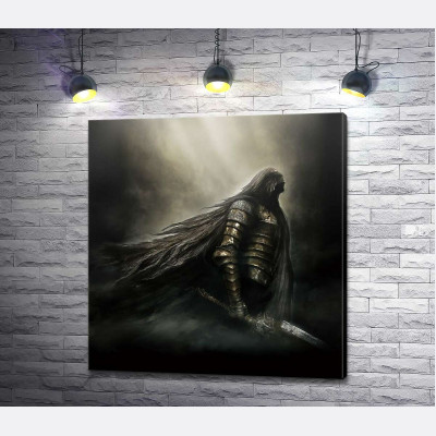 Воин из видеоигры "Dark Souls"