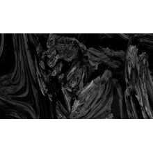 Мраморный узор черно-белой абстракции