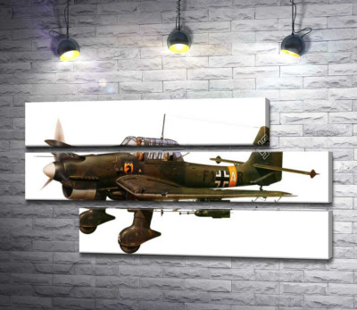 «Штука» (Junkers Ju 87) німецький пікіруючий бомбардувальник часів Другої світової війни