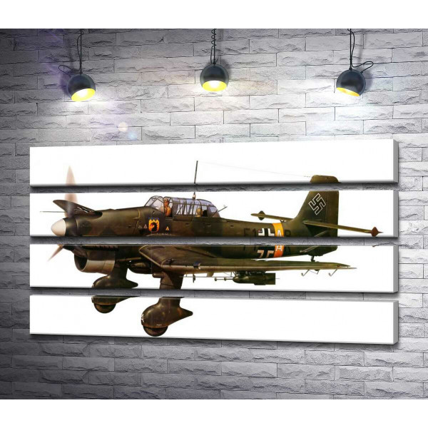 «Штука» (Junkers Ju 87) німецький пікіруючий бомбардувальник часів Другої світової війни