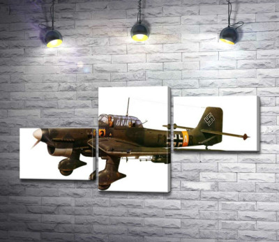 «Штука» (Junkers Ju 87) німецький пікіруючий бомбардувальник часів Другої світової війни
