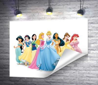 Прекрасні принцеси мультфільмів "Дісней" (Disney)