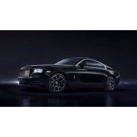 Чорний автомобіль класу люкс Ролс-Ройс (Rolls-Royce Wraith Black Badge)