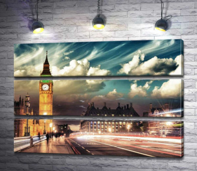 Вечер на Вестминстерском мосту (Westminster bridge)