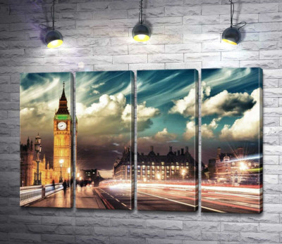 Вечер на Вестминстерском мосту (Westminster bridge)