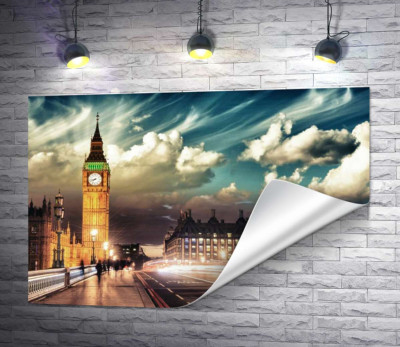 Вечер на Вестминстерском мосту (Westminster bridge)