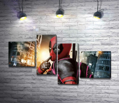 Фирменный поцелуй Дэдпула (Deadpool)