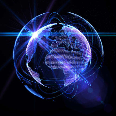 Информационные потоки покрыли планету Земля