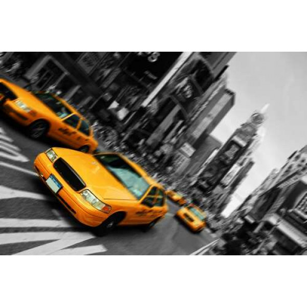 Жовті таксі заповнили вулиці Нью-Йорка